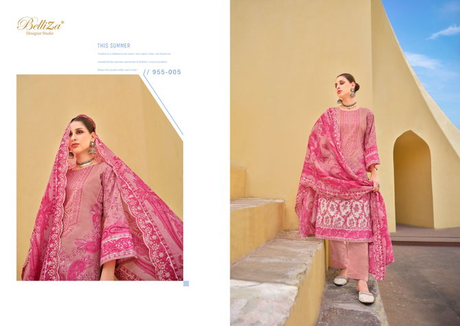 Guzarish Vol 15 By Belliza Digital Pure Cotton Printed Dress Material Wholesale Shop In Surat